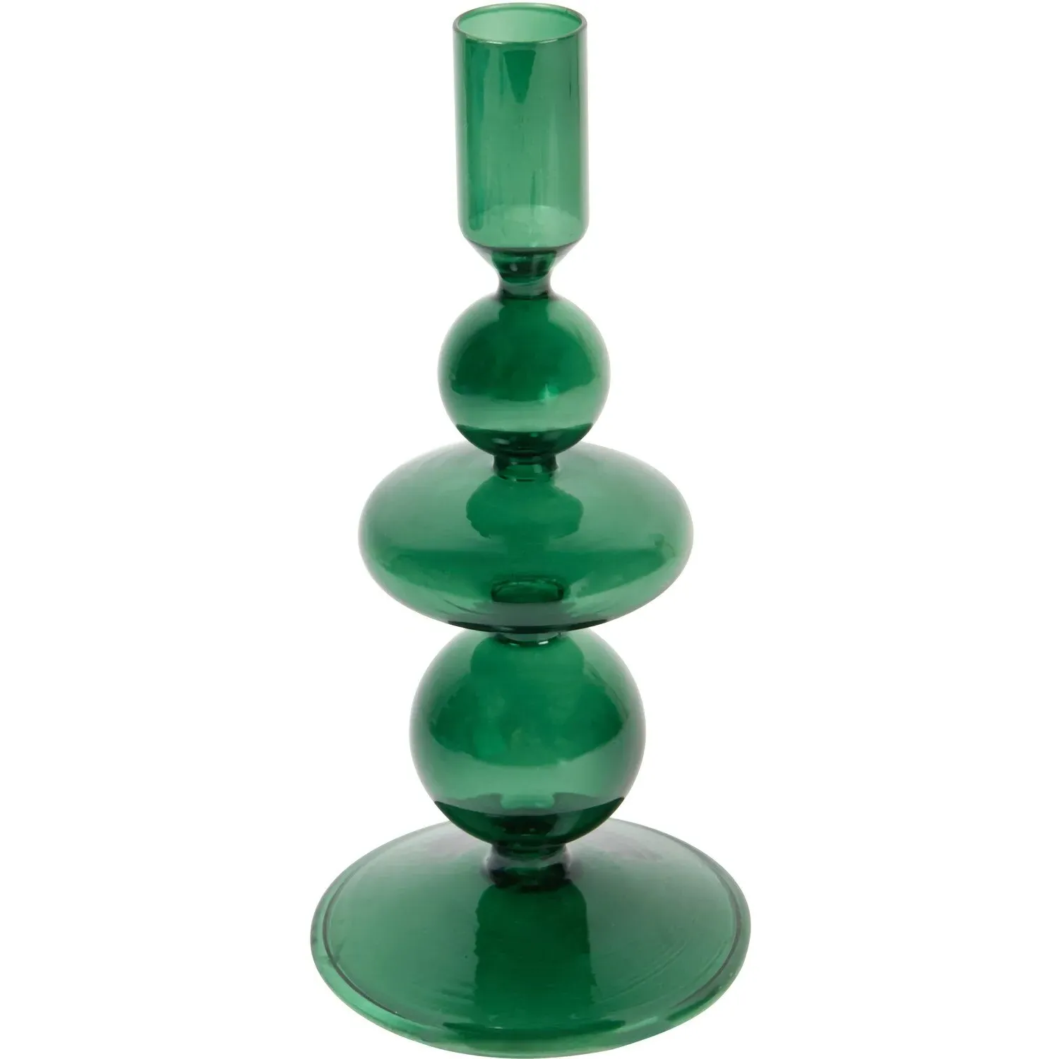 Glass Taper Candle Holder image