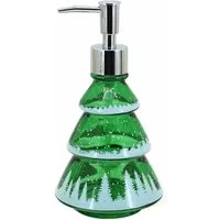 Glass Tree Soap Dispenser - Green