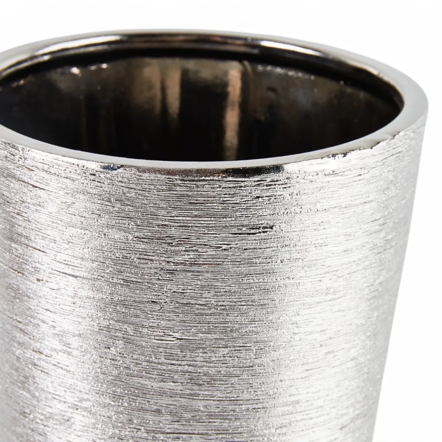 Glimmer Vase - Silver