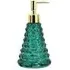 Glitter Glass Tree Soap Dispenser - Green