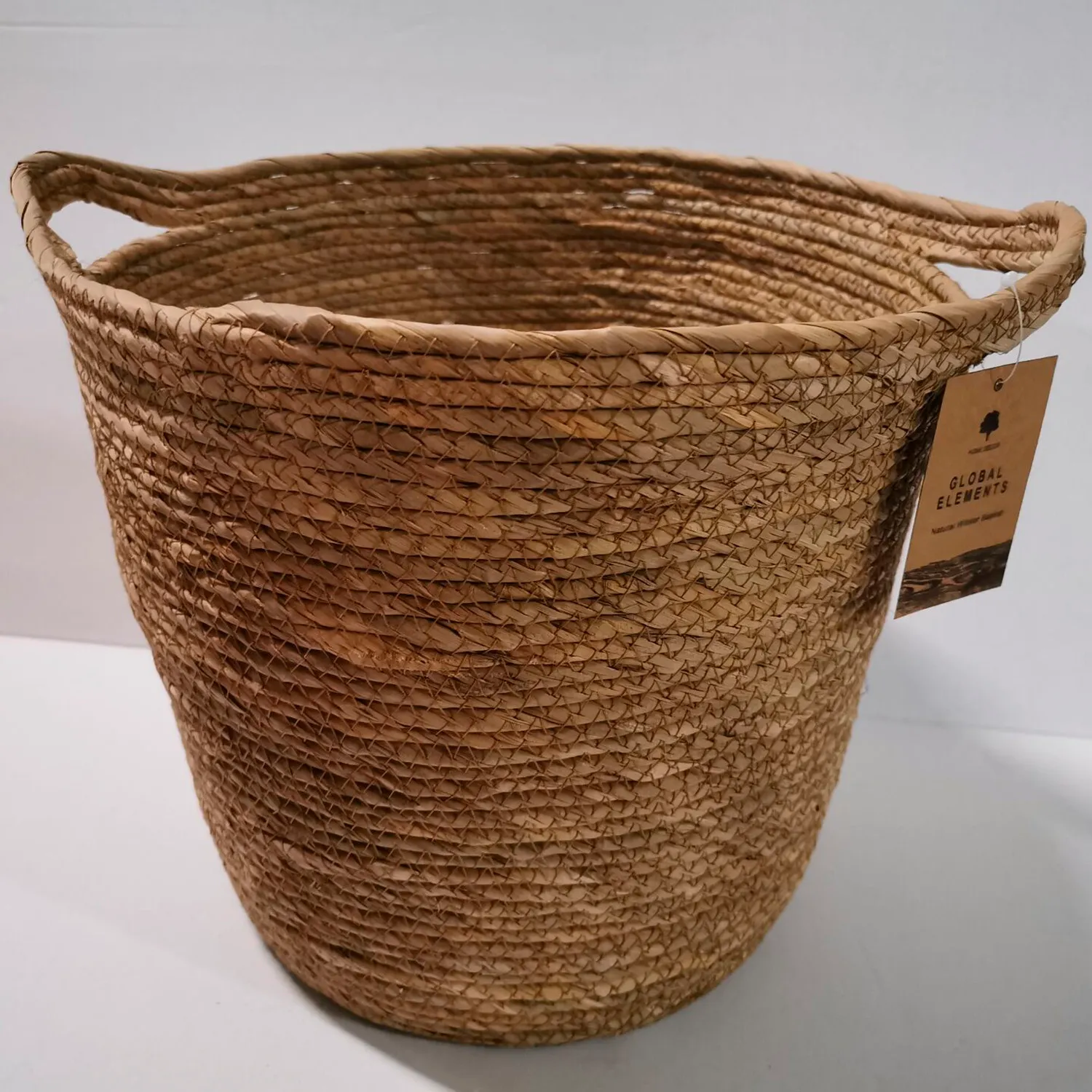 Global Elements Wicker Storage Basket - Natural