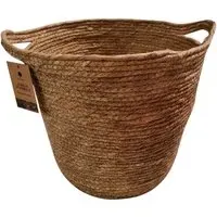 Global Elements Wicker Storage Basket - Natural