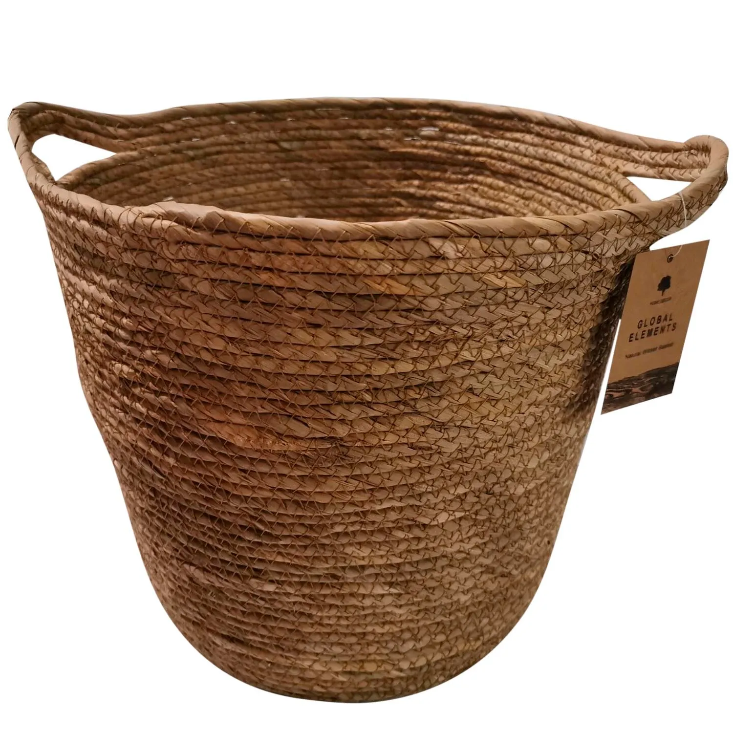 Global Elements Wicker Storage Basket - Natural