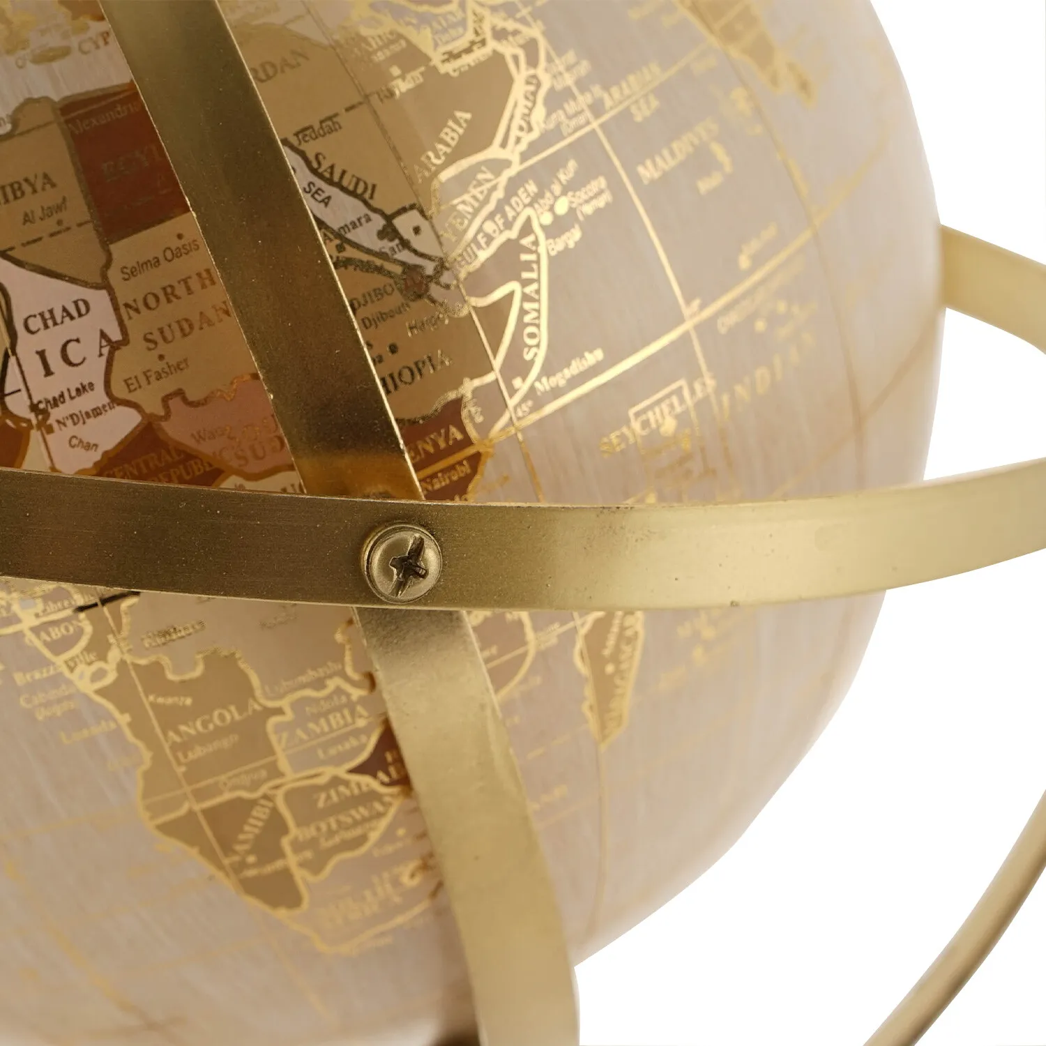 Globe on Stand - Gold