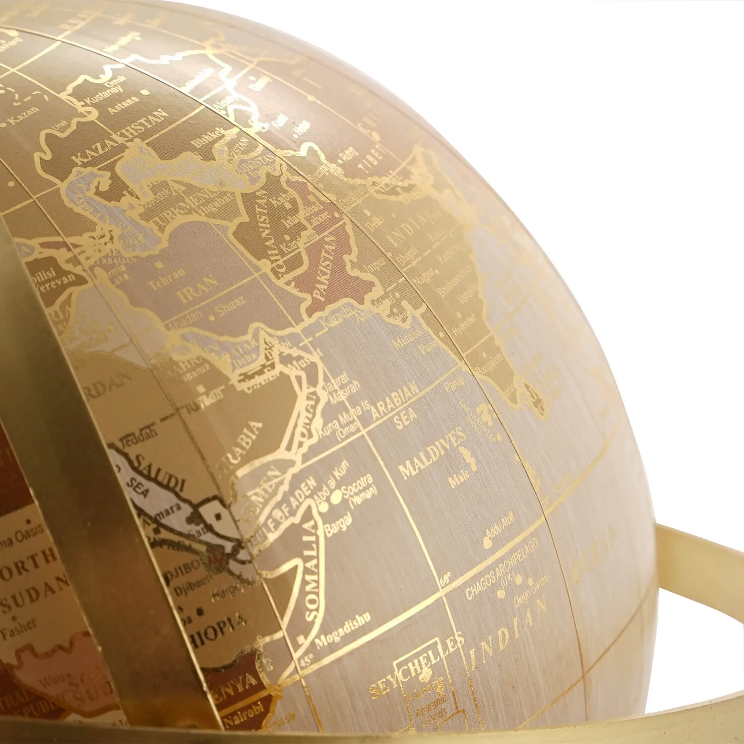Globe on Stand - Gold