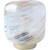 Gold Abstract Battery Operated Light - Clear, Gold
