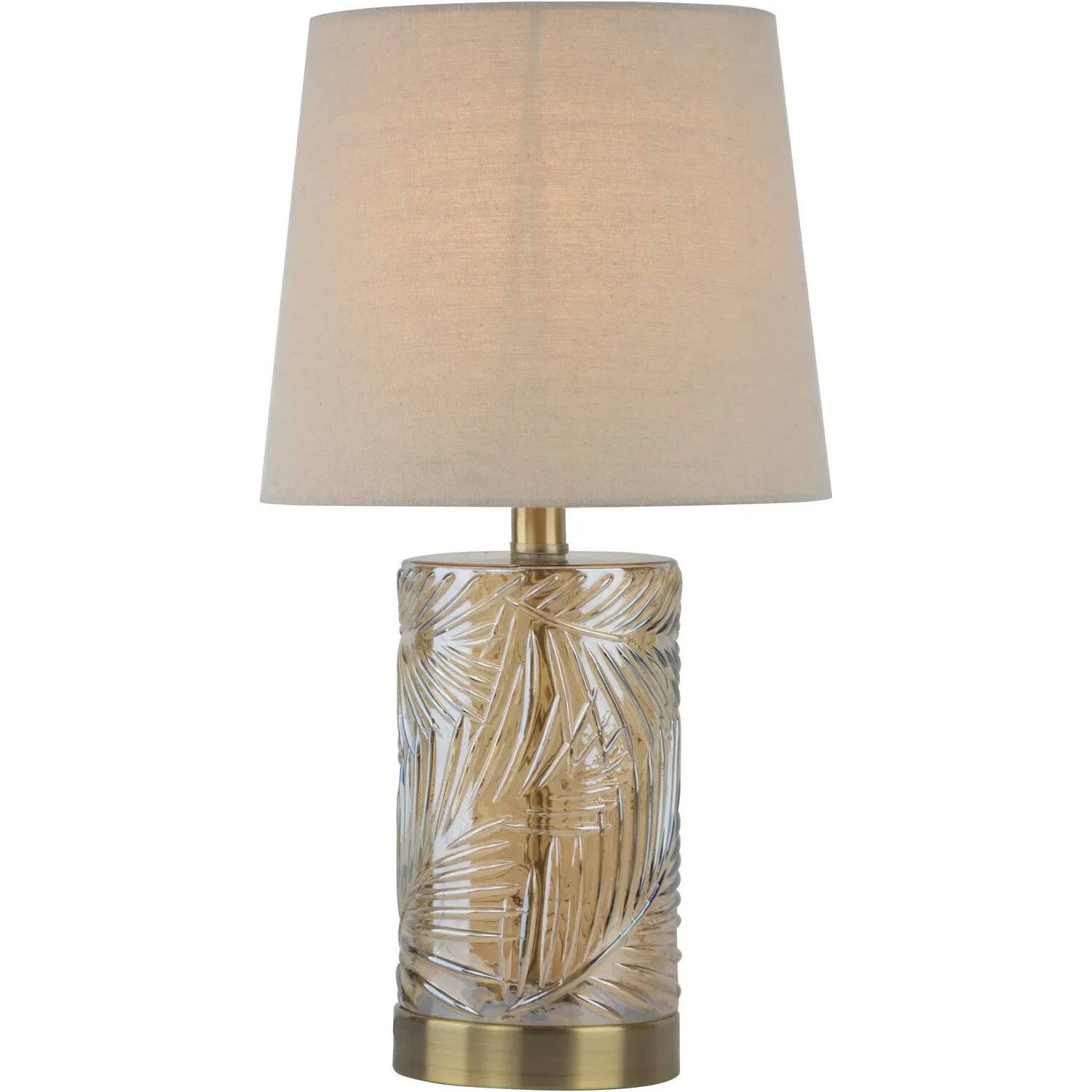 Gold Leaf Table Lamp - Gold image