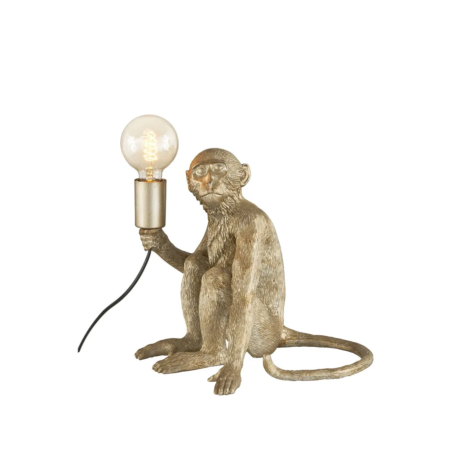 Gold Monkey Table Lamp