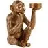 Gold Monkey Tealight Holder