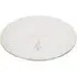 Golden Christmas Tree Side Plate - White