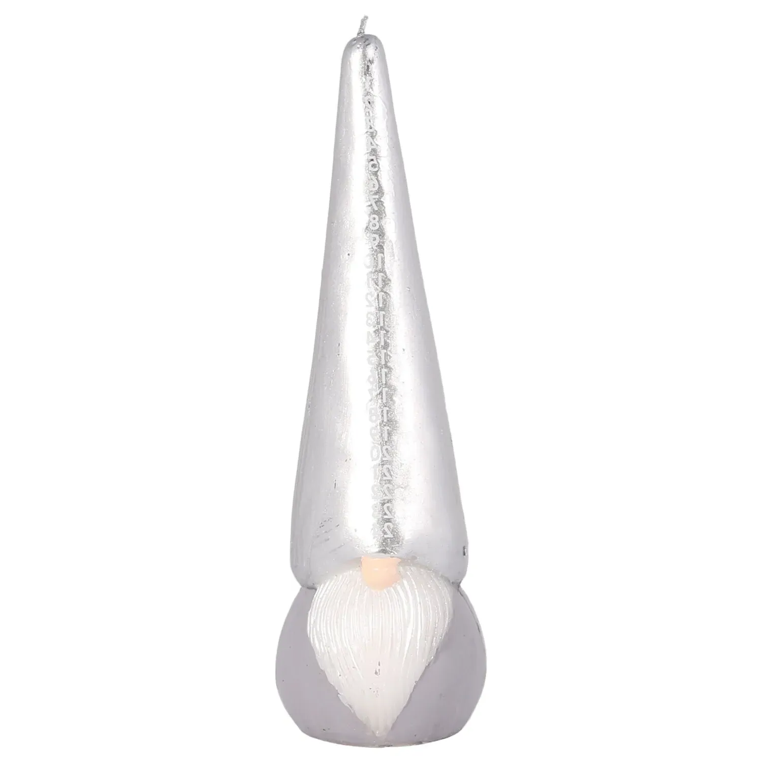 Gonk Advent Candle - Silver