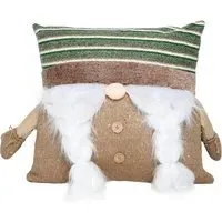 Gonk Plait Cushion - Green