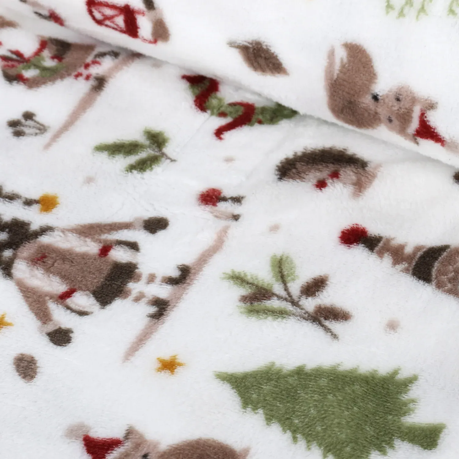 Gonks Fleece Throw - Natural