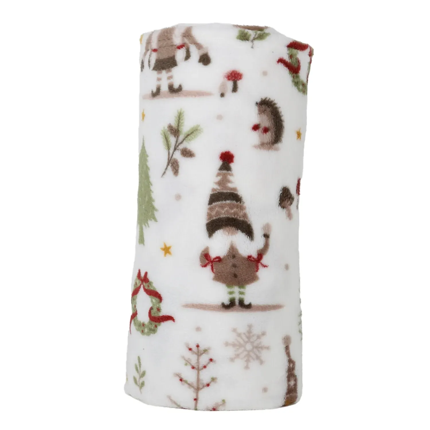 Gonks Fleece Throw - Natural