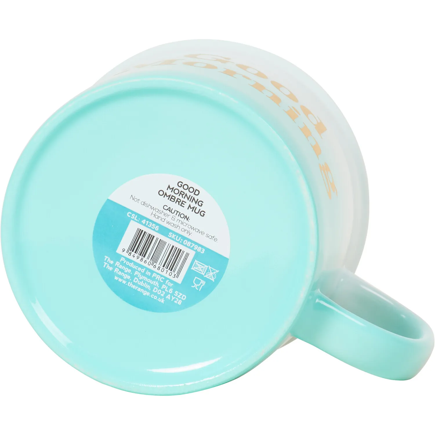 Good Morning Ombre Mug - Blue