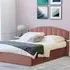 Grace Double Ottoman Bed with Storage - Pink, Velvet
