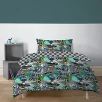 Graffiti DJ Duvet Set - Multicolour