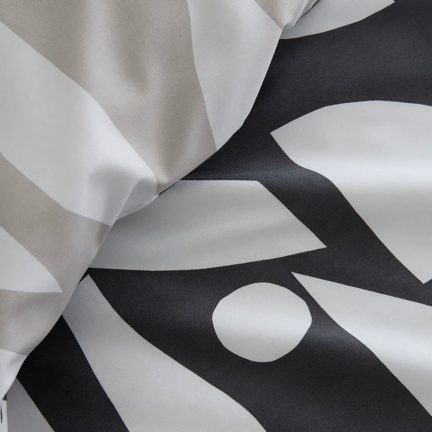 Grayson Geo Double Duvet - Monochrome