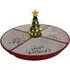 Grazing Dish with LED Tree - White, Red