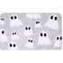 Grey Ghost Bath Mat - Grey and White
