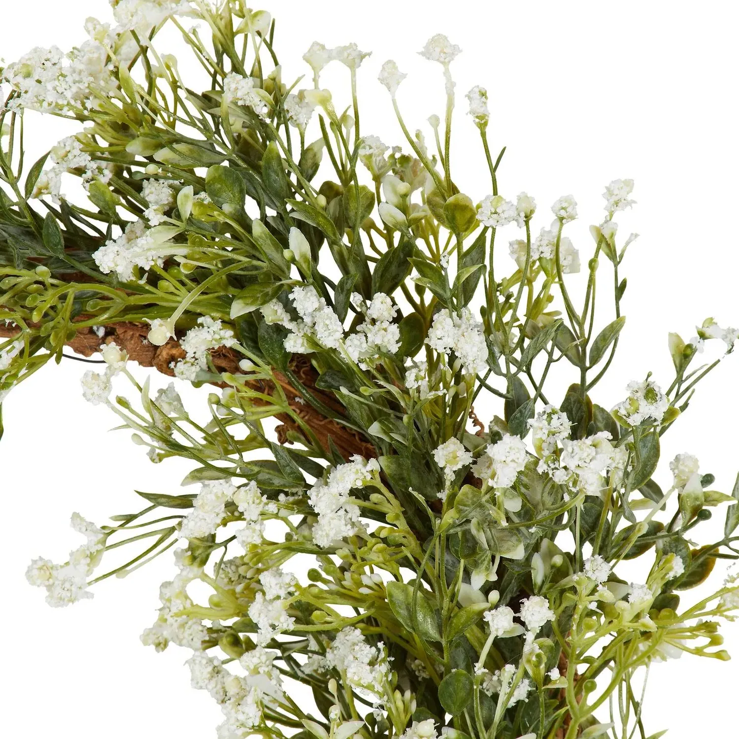 Gypsophila Wreath - Green