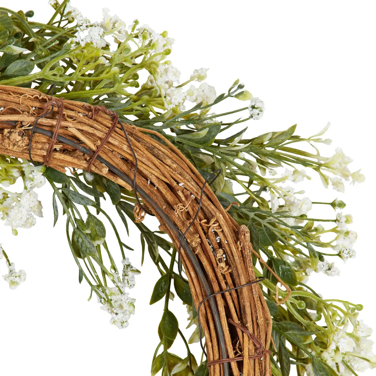 Gypsophila Wreath - Green