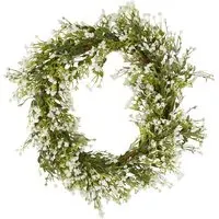 Gypsophila Wreath - Green