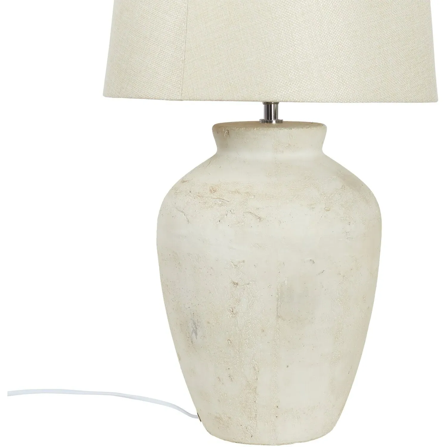 Hadley Table Lamp - Cream, Concrete