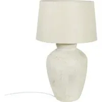 Hadley Table Lamp - Cream, Concrete