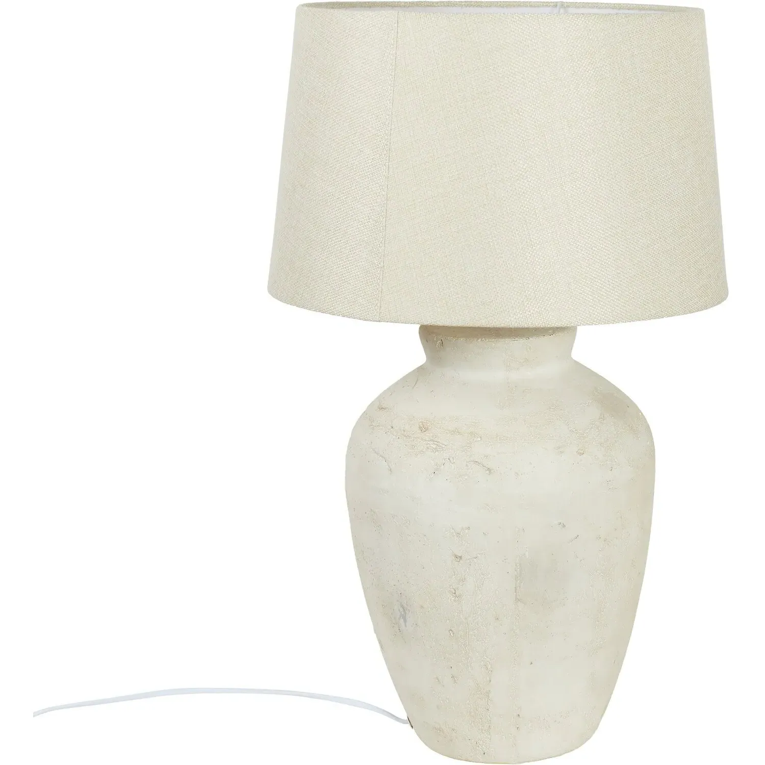 Hadley Table Lamp - Cream, Concrete