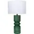 Haldon Table Lamp - Green, Glass