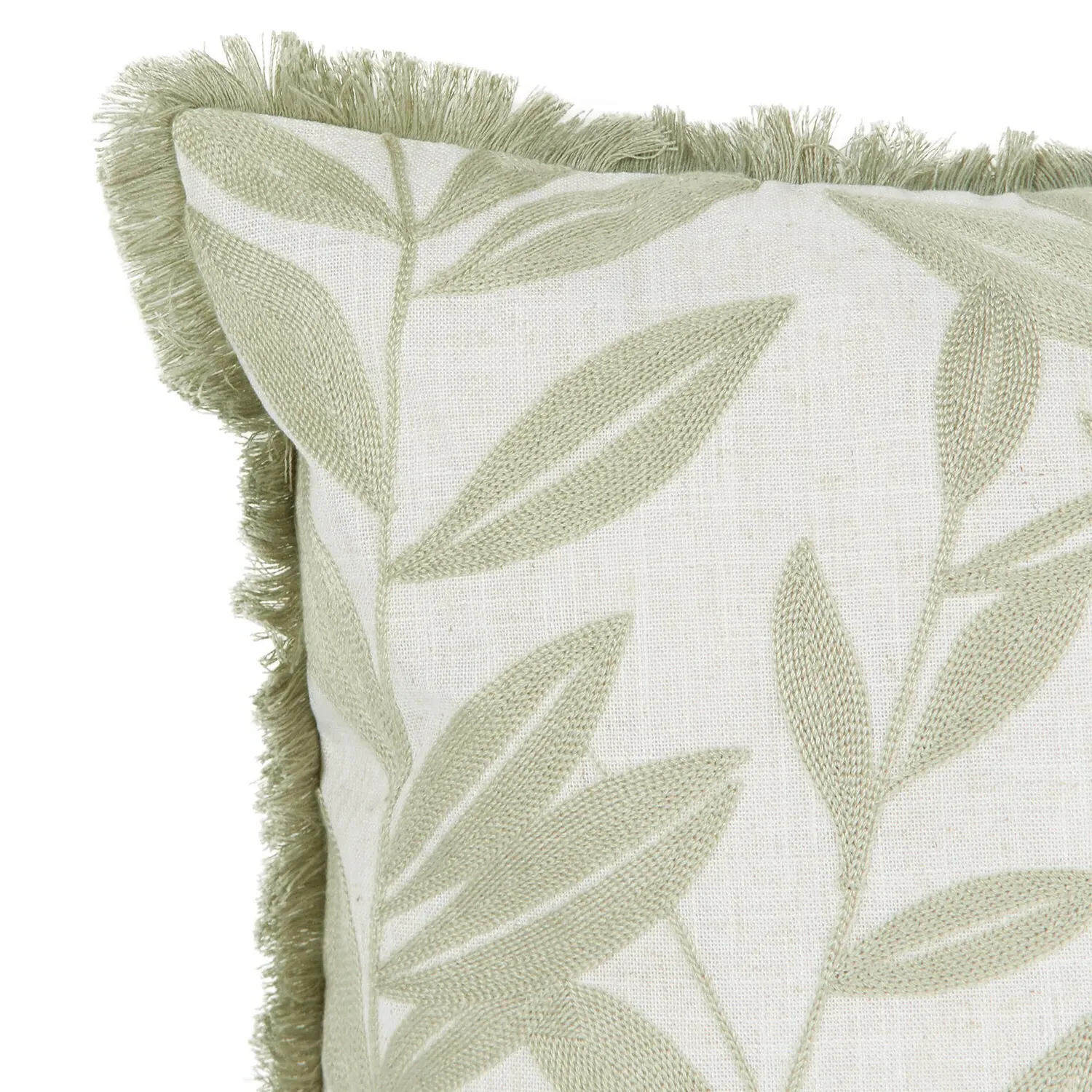 Hallie Leaves Cushion - Multicolour