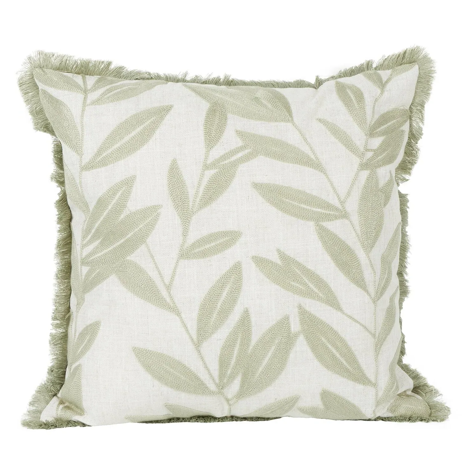 Hallie Leaves Cushion - Multicolour image