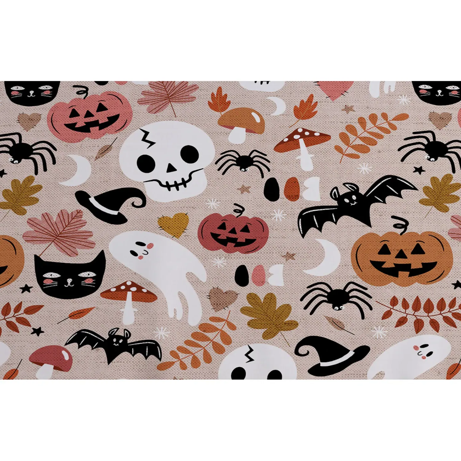 Halloween Icons Duvet Set - Multicolour
