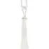 Halo Slimline Tassel Tieback - Ivory