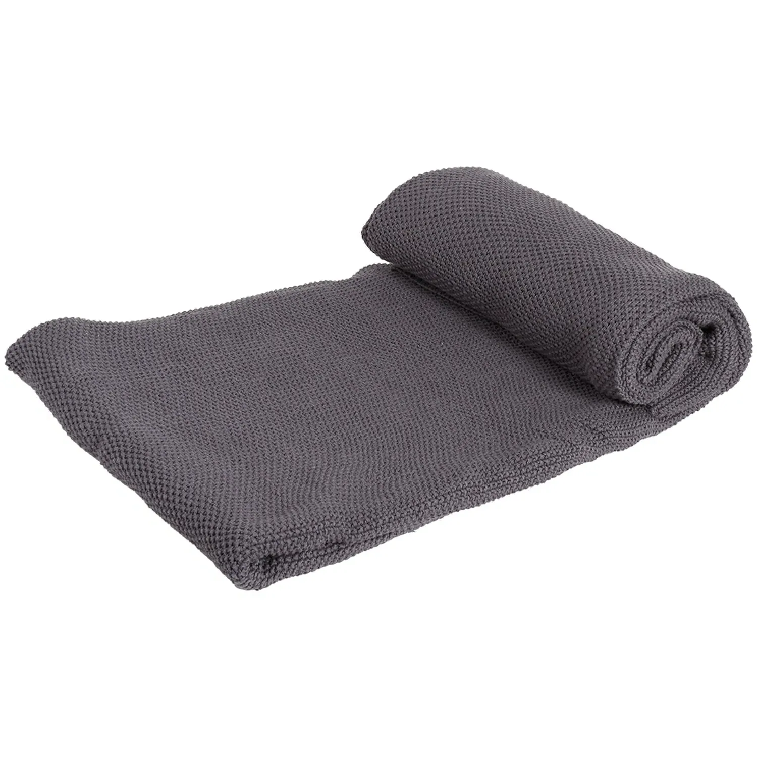 Hambledon Throw - Charcoal