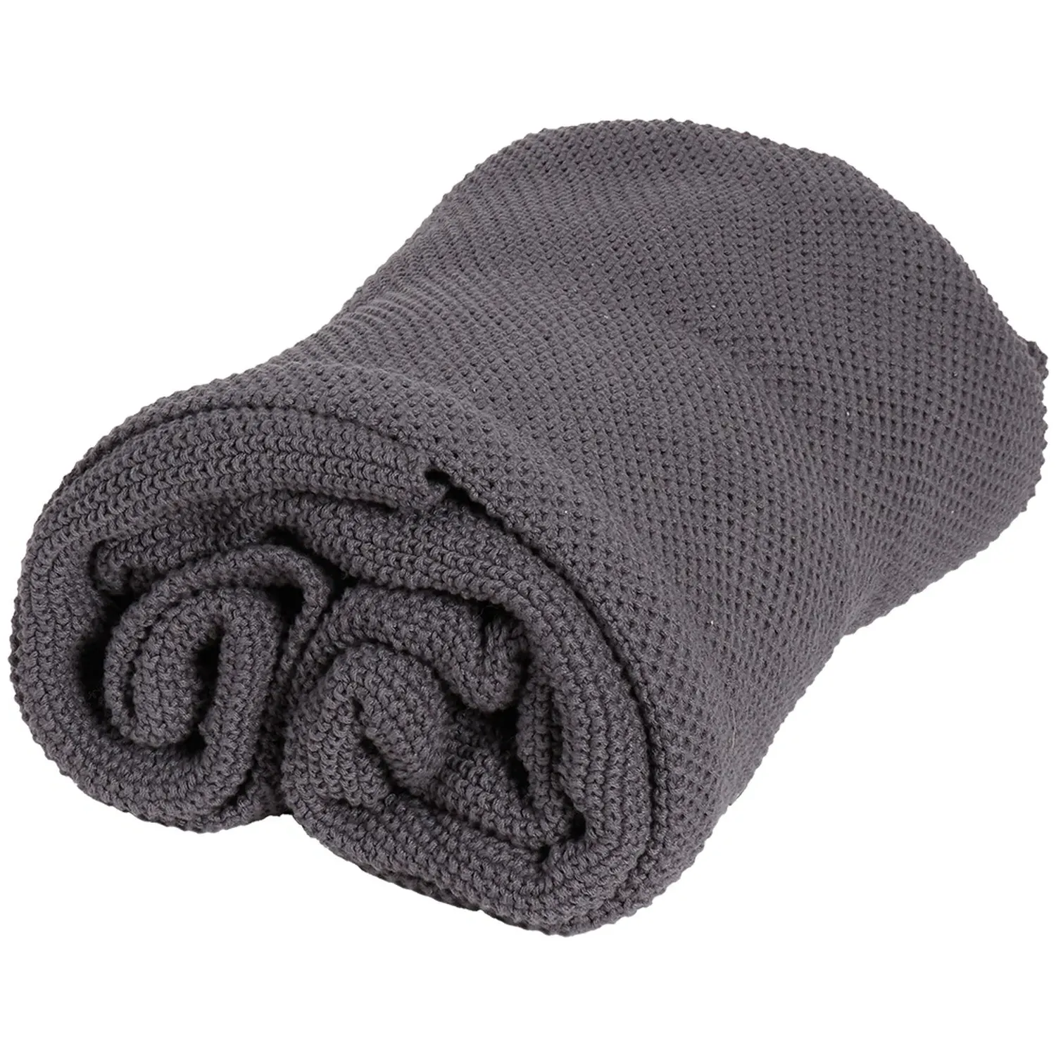 Hambledon Throw - Charcoal