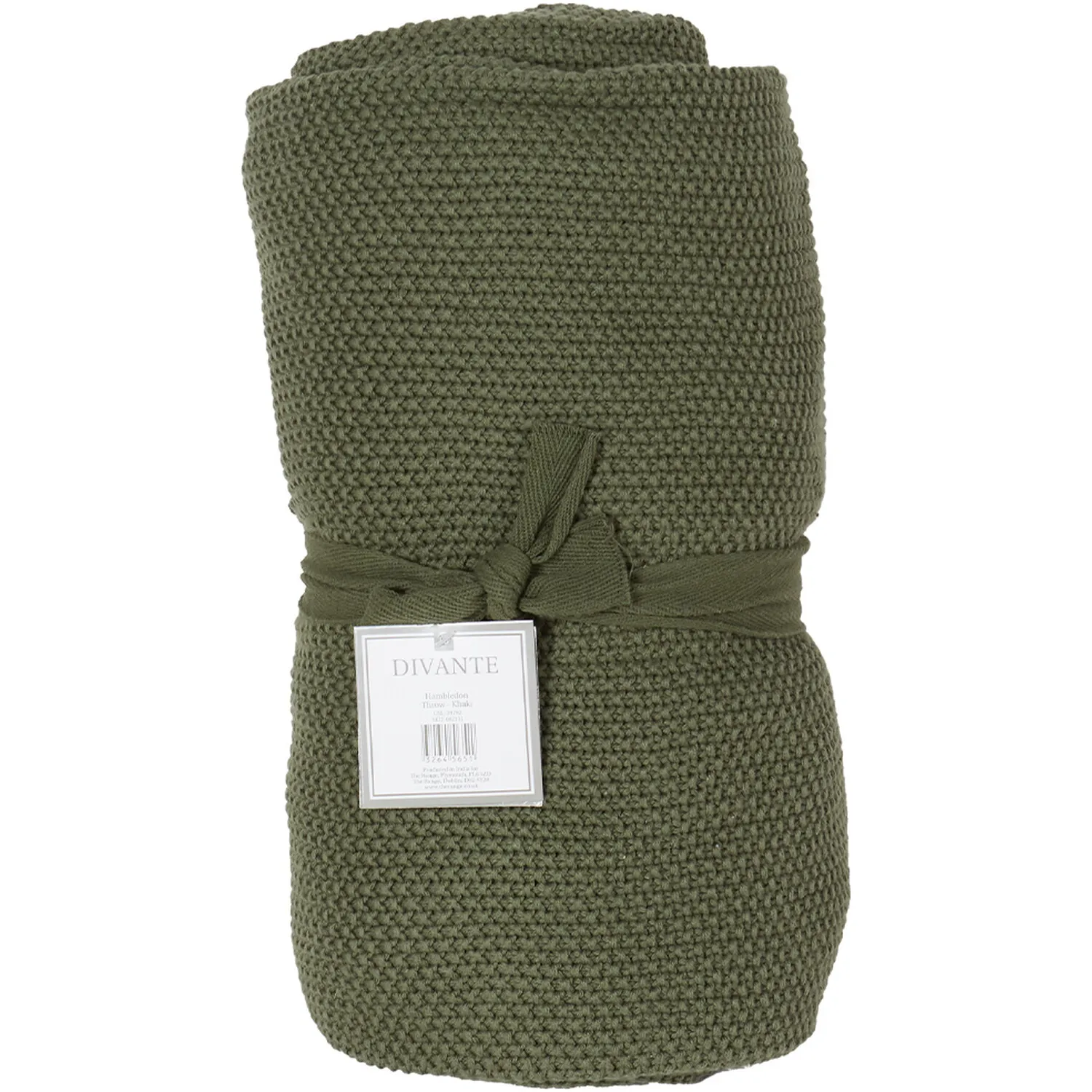 Hambledon Throw - Charcoal