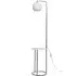 Hamilton Floor Lamp with Table - Chrome