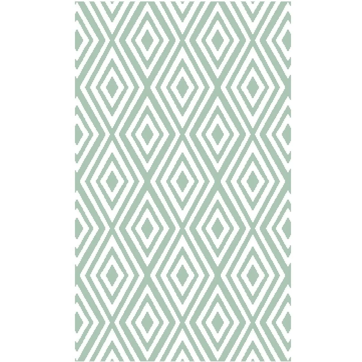 Hamilton Geo Reversible Outdoor Rug - Sage image