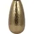 Hammered Metal Vase - Champagne