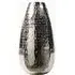 Hammered Metal Vase - Silver