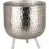Hammered Planter - Silver