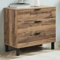 Hampshire 3 Drawer Chest of Drawers - Brown, Oak