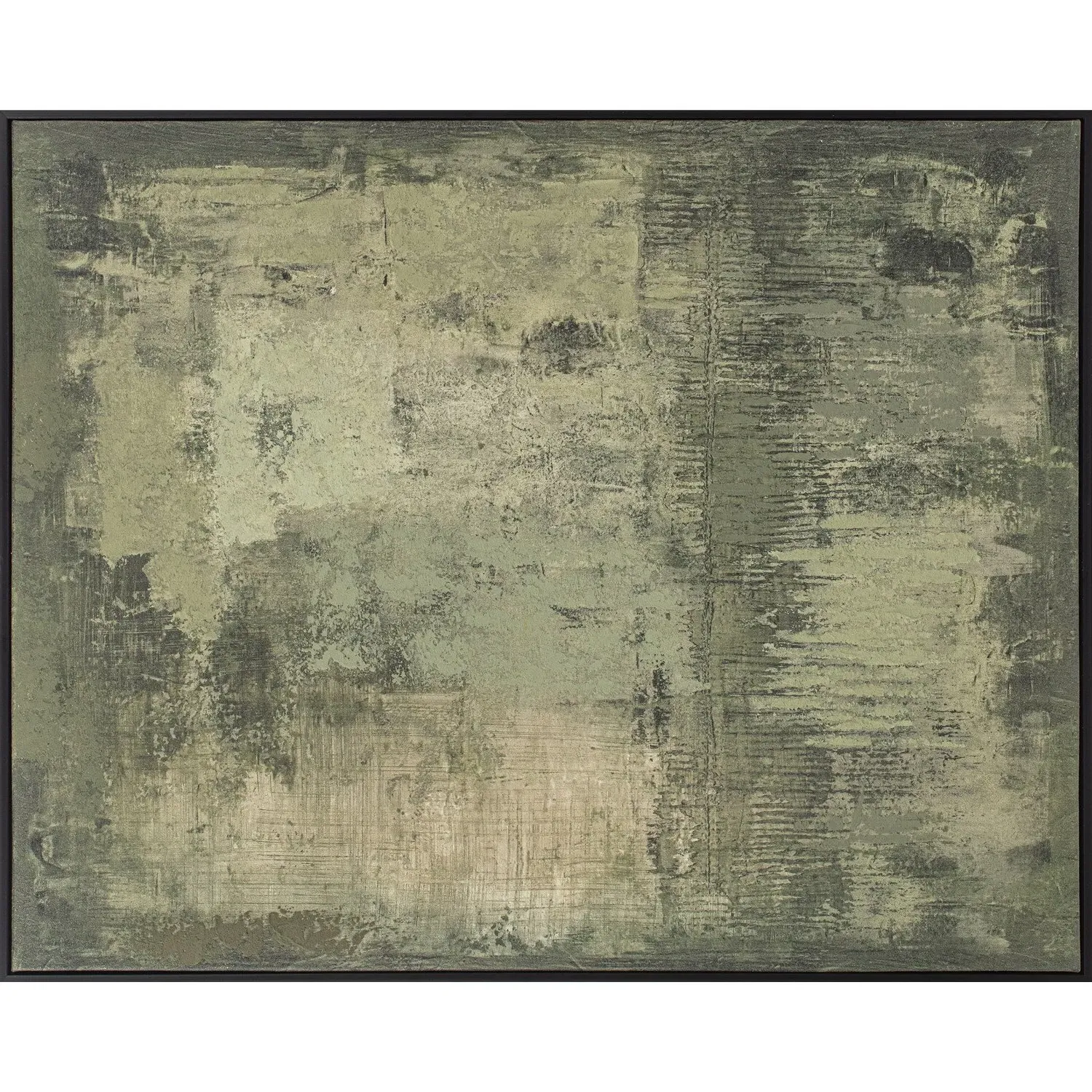 Hand Finish Detail Canvas - Emerald