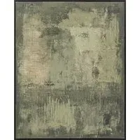 Hand Finish Detail Canvas - Emerald