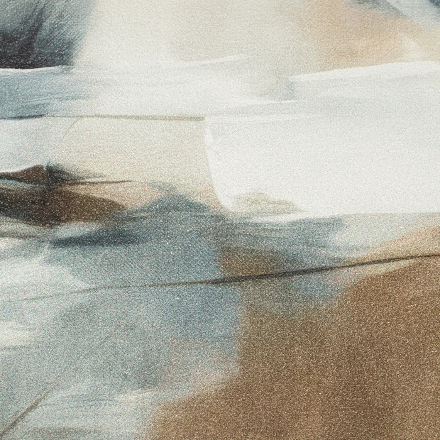 Hand Finished Misty Abstract Canvas