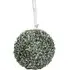 Hanging Frosted Eucalyptus Ball - Green