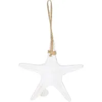 Hanging Starfish - White