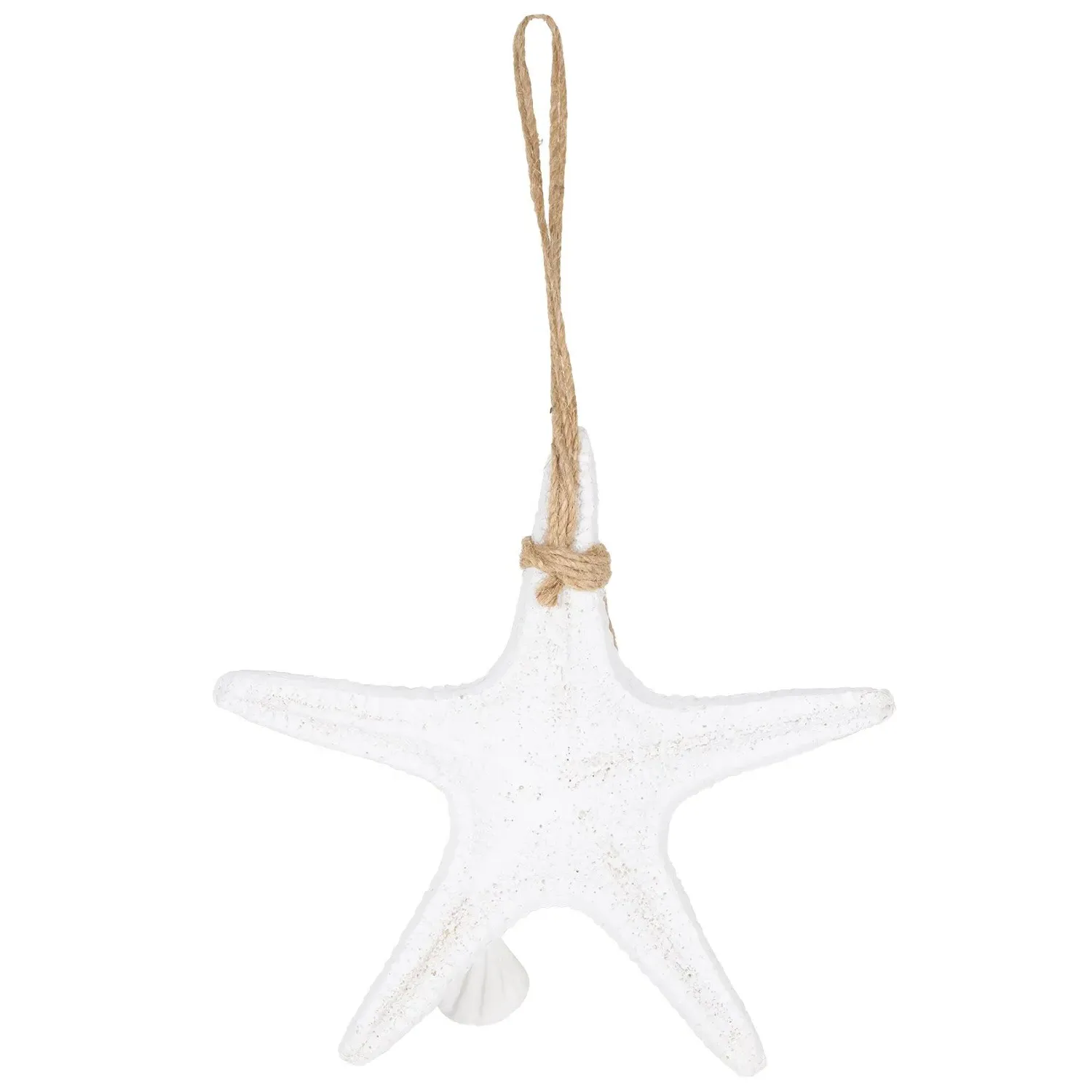 Hanging Starfish - White image